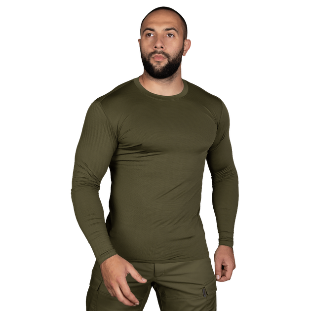 Лонгслів CoolTouch Olive (2263), XXL - зображення 1