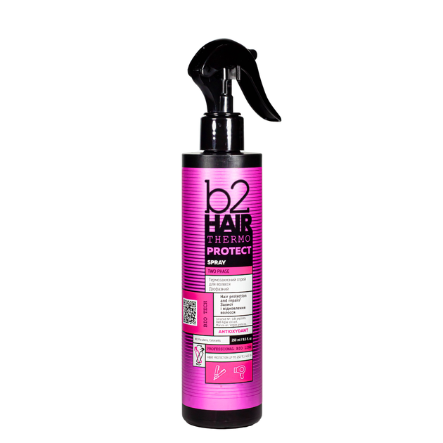 Термозащита для волос двухфазная с керамидами B2 Hair Termoprotect