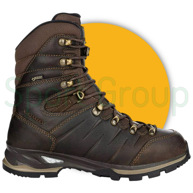 Зимние тактические ботинки Lowa Yukon Ice II GTX Dark Brown (коричневый) UK 6.5/EU 40 - изображение 2