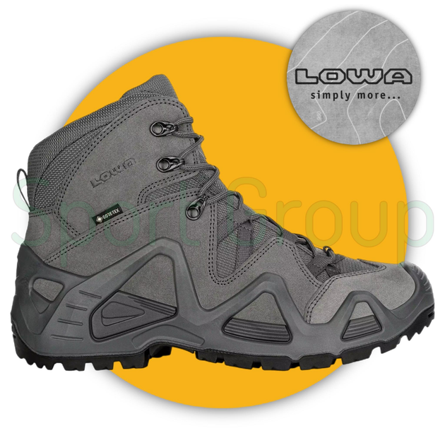 Черевики тактичні Lowa Zephyr GTX mid TF Wolf (сірий) UK 13/EU 48.5 - зображення 1