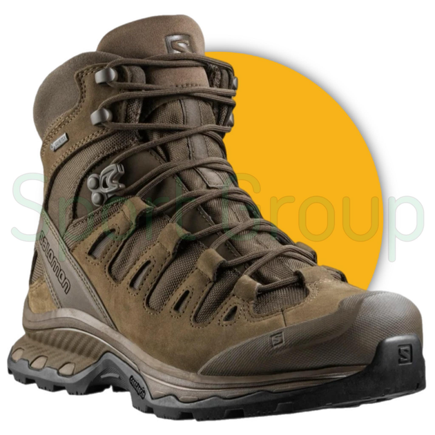 Ботинки тактические Salomon Quest 4D GTX Forces 2 Earth Brown EN (коричневый) UK 11.5/EU 46.5 - изображение 2