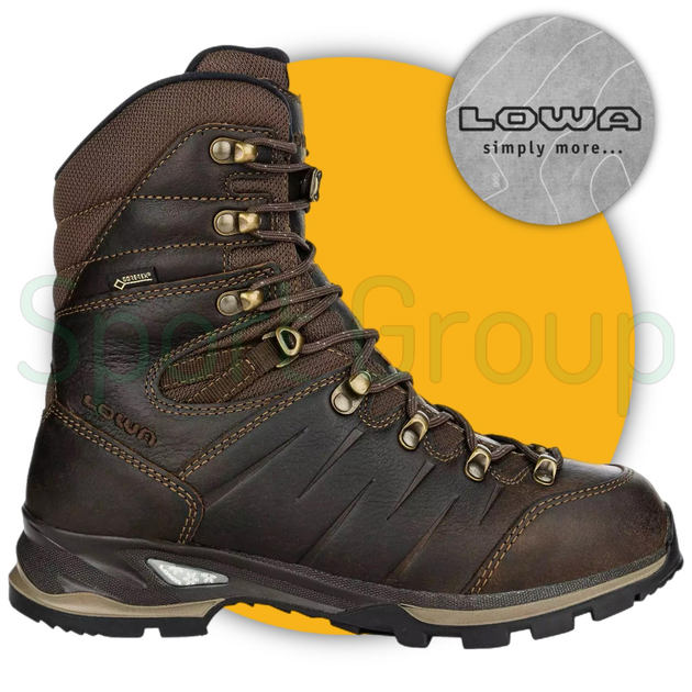 Зимние тактические ботинки Lowa Yukon Ice II GTX Dark Brown (коричневый) UK 11.5/EU 46.5 - изображение 1