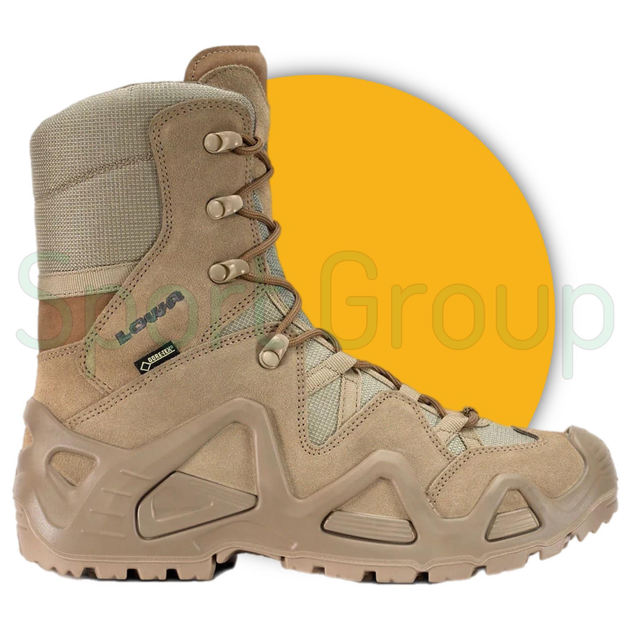 Высокие тактические ботинки Lowa zephyr hi gtx tf Coyote (койот) UK 9/EU 43.5 - изображение 2