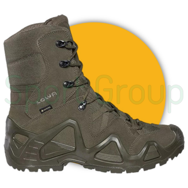 Высокие тактические ботинки Lowa zephyr hi gtx tf ranger green (темно-зеленый) UK 14.5/EU 50.5 - изображение 2