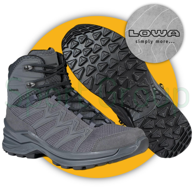 Черевики тактичні Lowa innox pro gtx mid tf Wolf (сірий) UK 6/EU 39.5 - зображення 1