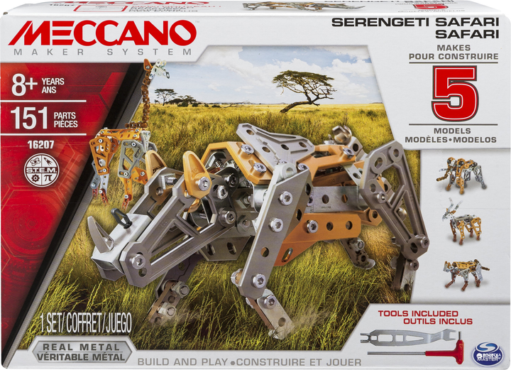 Klocki Meccano Build & Play Safari (778988206539) - obraz 1