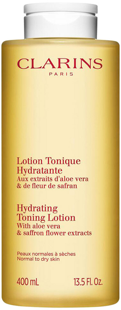 Лосьйон для обличчя Clarins Hydrating Toning 400 мл (3666057216855) - зображення 1