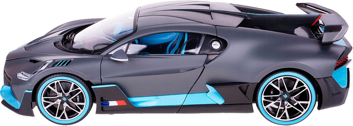 Automodel Bburago Bugatti Divo Ciemnoszary 1:18 (4893993110452) - obraz 2