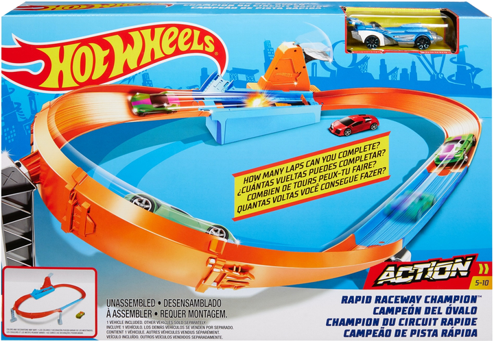 Трек Hot Wheels Чемпіон кола серії "Боротьба за кубок Чемпіона" (887961813951) - зображення 1