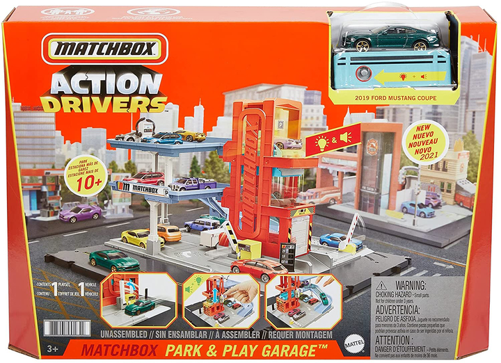Zestaw do zabawy Matchbox Garaż (887961991642) - obraz 9