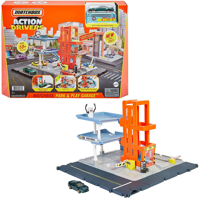 Zestaw do zabawy Matchbox Garaż (887961991642) - obraz 10