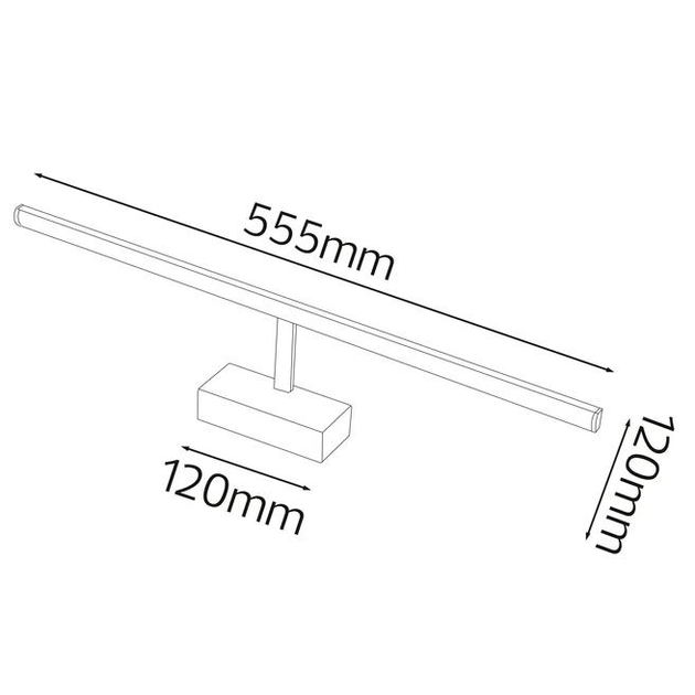 Підсвітка дзеркал-картин LED "KANARIA-12" 12W 4200K - изображение 2