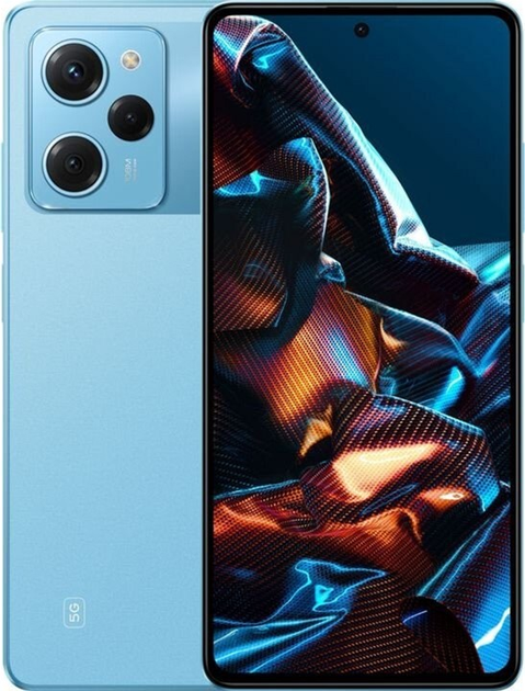 Мобільний телефон Poco X5 Pro 5G 6/128GB Blue (MZB0CSBEU) - зображення 1