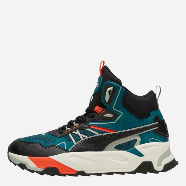 Жіночі черевики високі Puma Trinity Mid Hybrid 392327-05 37 (4UK) Бірюзові (4067979619127) - зображення 4