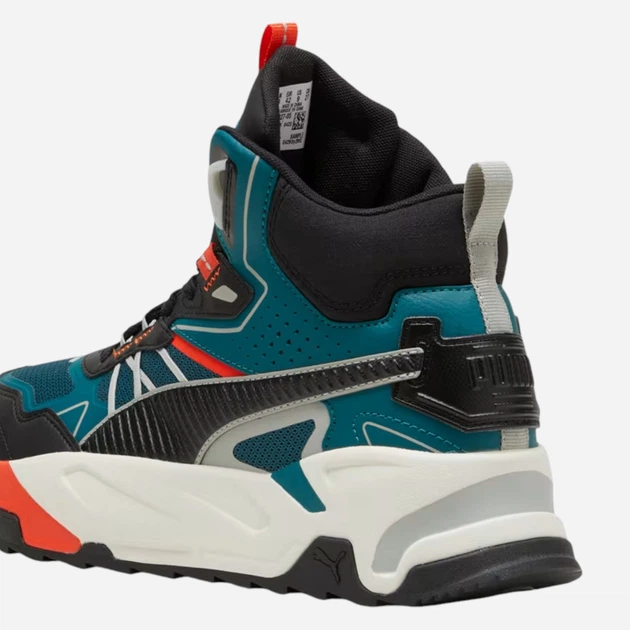 Жіночі черевики високі Puma Trinity Mid Hybrid 392327-05 37 (4UK) Бірюзові (4067979619127) - зображення 7