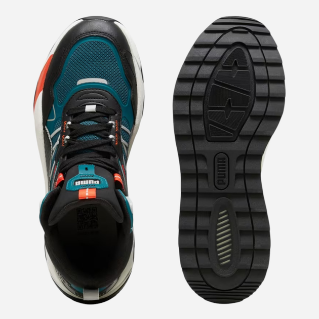 Чоловічі черевики високі Puma Trinity Mid Hybrid 392327-05 38 (5UK) Бірюзові (4067979619165) - зображення 5