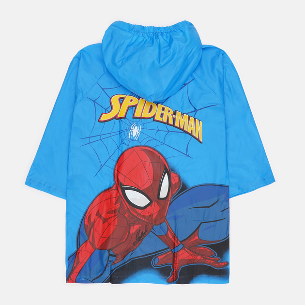 Детский плащ-дождевик для мальчика Disney Spider Man SP SP S 52 28 1174 104-110 см Синий (5904009014943) 