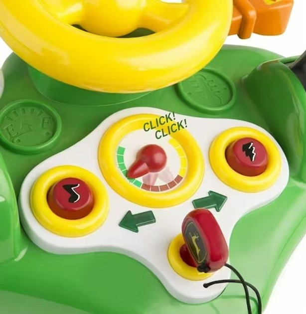 Kierownica edukacyjna Tomy John Deere symulator (0036881349068) - obraz 4