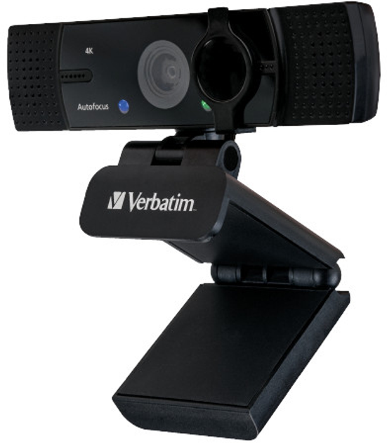 Kamera internetowa Verbatim AWC-03 Ultra HD 4K Black (49580) - obraz 2