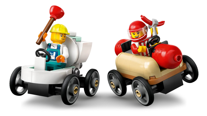Конструктор LEGO City Без меж: трек з рампою для перегонів 436 елементів (60460) - зображення 7