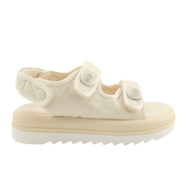 Жіночі сандалії Casual Cream, 40 - Фото 4 Жіночі сандалії Casual Cream, 40 - зображення 4