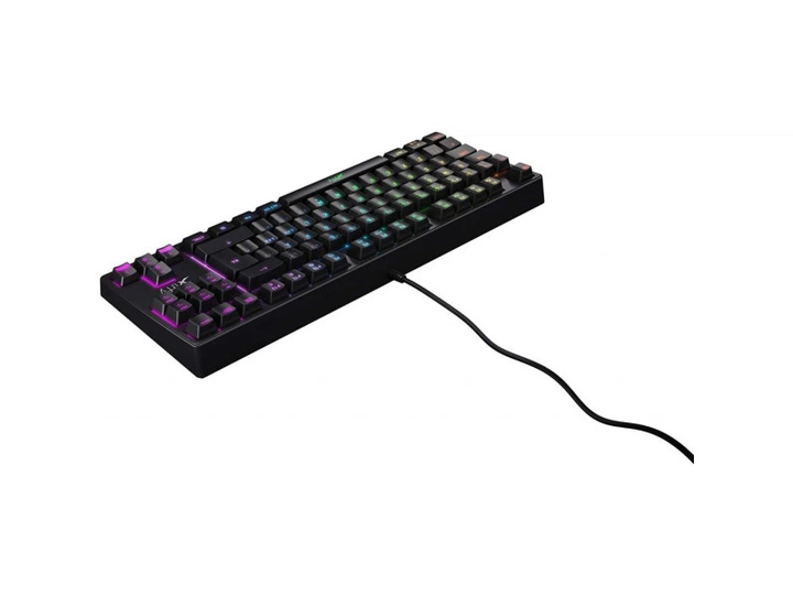 Клавіатура Xtrfy K4 TKL RGB Kailh Red USB Black UKR RUS (XG-K4-RGB-TKL-R-UKR) - зображення 5