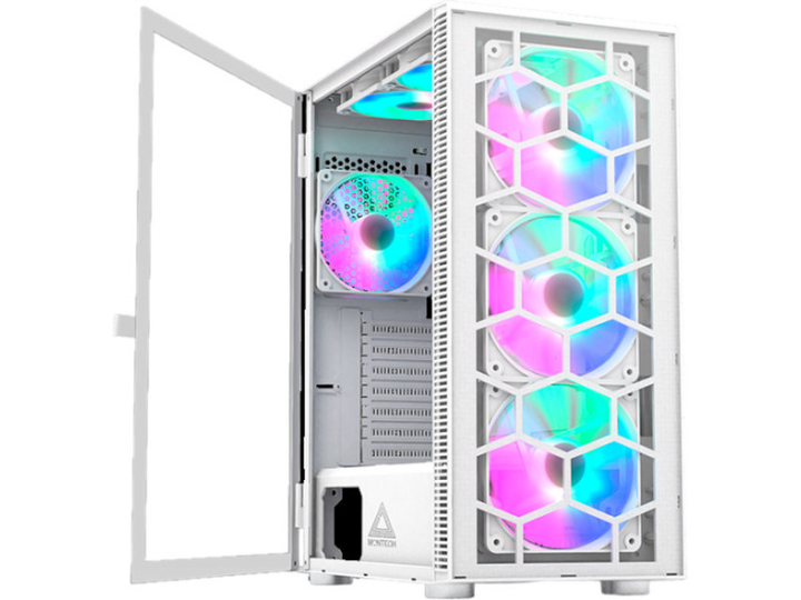 Корпус Montech X3 Glass White - зображення 2