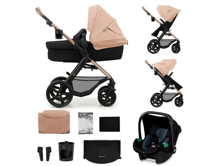 Універсальна коляска 3 в 1 KinderKraft Moov 2 Sand Beige (KSMOOV02BEGEV00) - Фото 1 Універсальна коляска 3 в 1 KinderKraft Moov 2 Sand Beige (KSMOOV02BEGEV00) - изображение 1