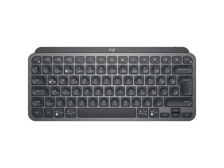 Клавіатура Logitech MX Keys Mini Wireless Illuminated Graphite (920-010501) - Фото 1 Клавіатура Logitech MX Keys Mini Wireless Illuminated Graphite (920-010501) - изображение 1