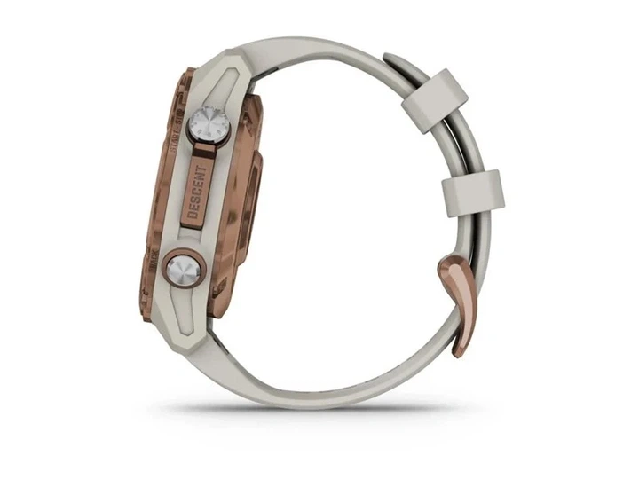 Спортивні годинники Garmin Descen Mk3i – 43 mm Bronze PVD Titanium with French Gray Silicone Band (010-02753-13/14) - зображення 8