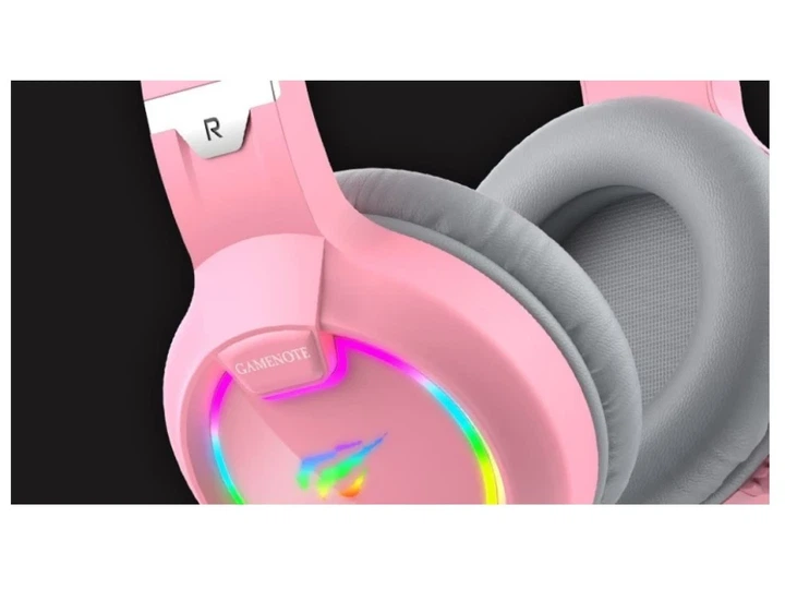 Навушники з мікрофоном Havit H2233D Pink - изображение 11