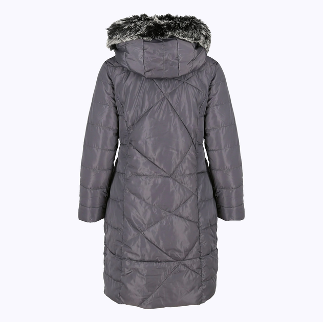 Kurtka puchowa damska długa PERSO BLH818025F S Szara (5905080209402) - obraz 8