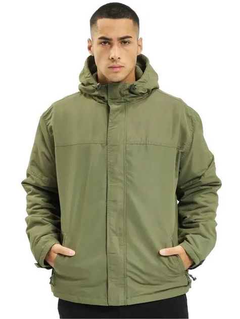 Куртка вітровка Brandit Windbreaker frontzip Olive L - изображение 2