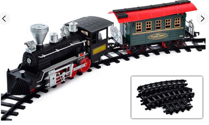 Игрушечная детская железная дорога A-Toys арт YY-125 длина путей 420 см - изображение 2