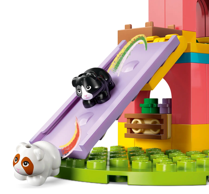 Конструктор LEGO Friends Ігровий майданчик для морських свинок 86 елементів (42640) - зображення 6