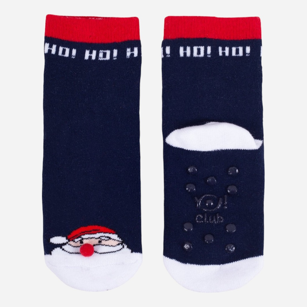 Набір дитячих шкарпеток YOCLUB Children's Christmas Terry 3Pack Socks SKF-X001U-AA0D-0002 17-19 3 пари Різнокольоровий (5904921625951) - зображення 3