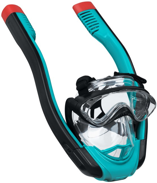 Повнолицева маска Bestway Flowtech S/M Blue (6941607331286) - зображення 3
