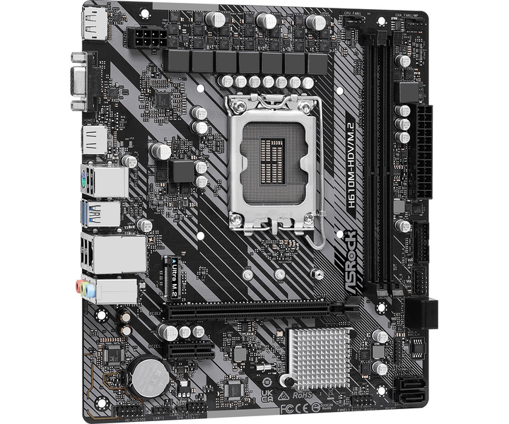 Материнская плата ASRock H610M-HDV/M.2 R2.0 s-1700 - изображение 4
