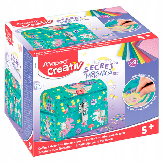 Мозаїка Maped Creative Таємна скринька для коштовностей (3154149070565) - зображення 6