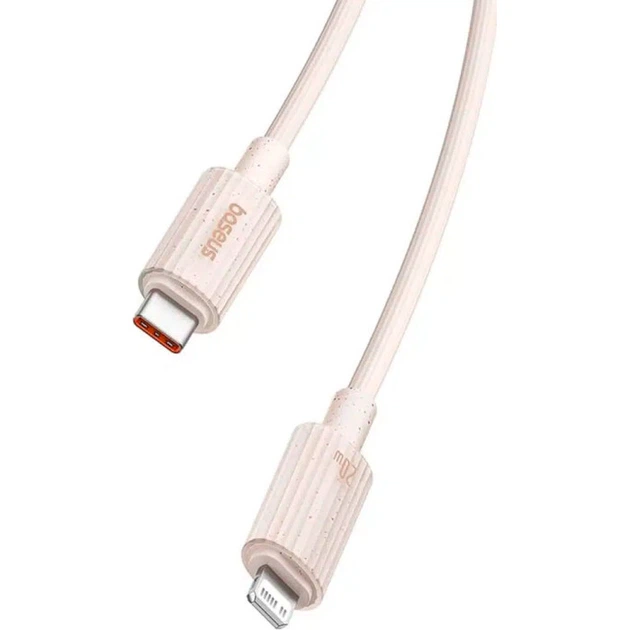 Кабель Baseus Habitat Series Fast Charging Cable TypeC to iP 20W 2m Wheat Pink (P10360201421-01) - зображення 3