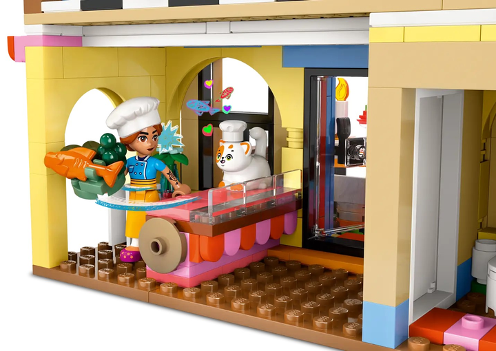 Конструктор LEGO Friends Ресторан і кулінарна школа 896 елементів (42655) - зображення 7