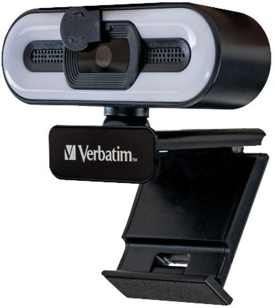 Kamera internetowa Verbatim AWC-02 Full HD 1080P Black (49579) - obraz 2
