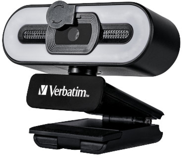 Kamera internetowa Verbatim AWC-02 Full HD 1080P Black (49579) - obraz 3