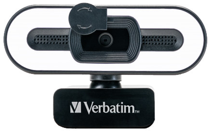 Kamera internetowa Verbatim AWC-02 Full HD 1080P Black (49579) - obraz 7