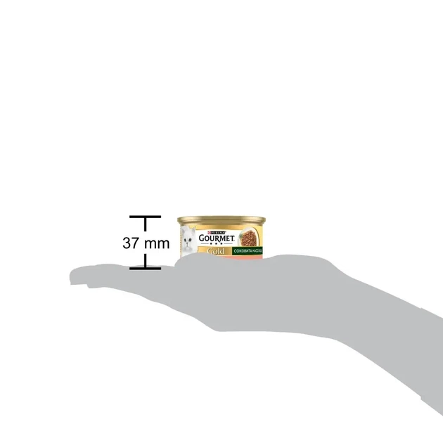 Вологий корм GOURMET Gold "Сокове насолода" для дорослих котів з лососем 85 г - Фото 3 Вологий корм GOURMET Gold "Сокове насолода" для дорослих котів з лососем 85 г - зображення 3