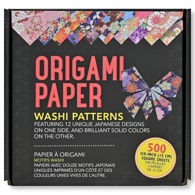 Papier origami Peter Pauper Press kwiaty 500 szt. (9781441340795) - obraz 1