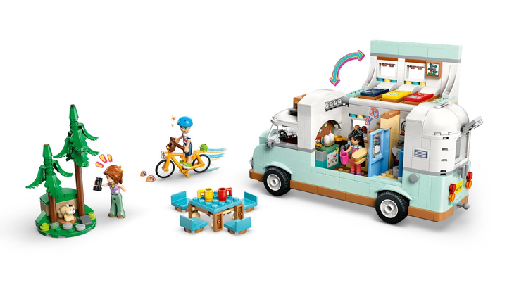 Zestaw klocków LEGO Friends Przygoda w kamperze przyjaciół 778 elementów (42663) - obraz 4