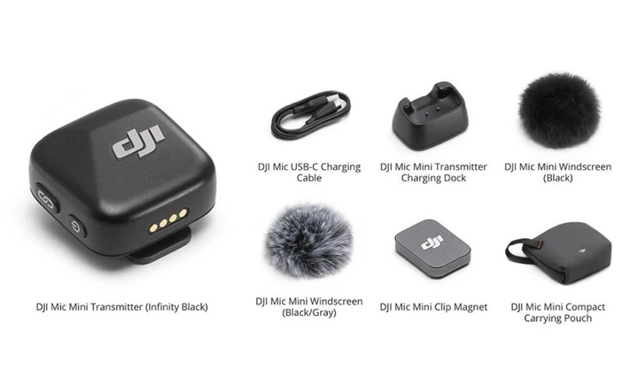 Передатчик радиосистемы DJI Mic Mini Transmitter (Infinity Black