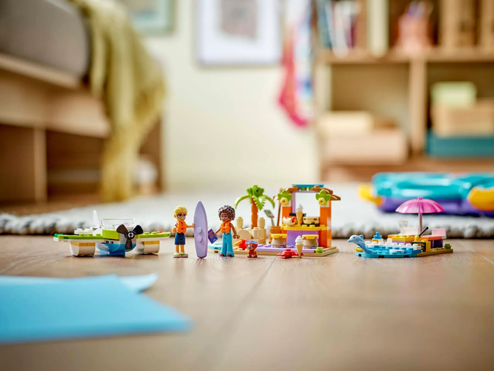Zestaw klocków LEGO Friends Kreatywna walizka plażowa 188 elementów (42672) - obraz 10