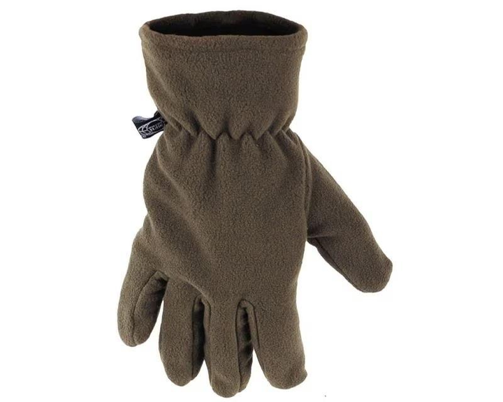 Рукавиці флісові MFH Thinsulate Fleece Gloves оливкові L - зображення 1